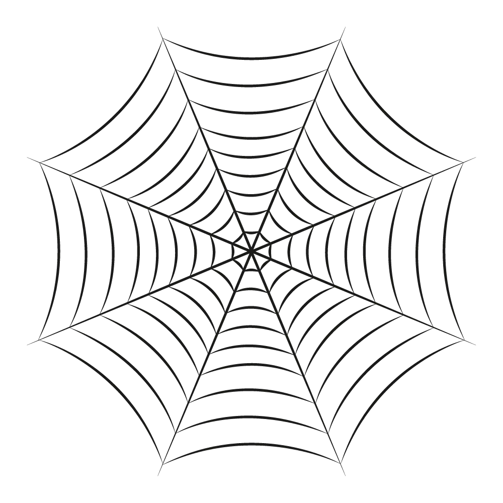 How to Draw A Spider Web Step by Step Thumbnail