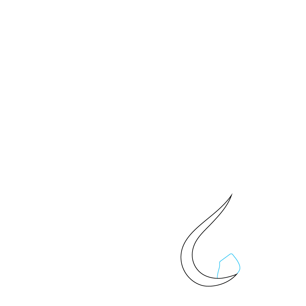 How to Draw A Sword Step by Step Step  2