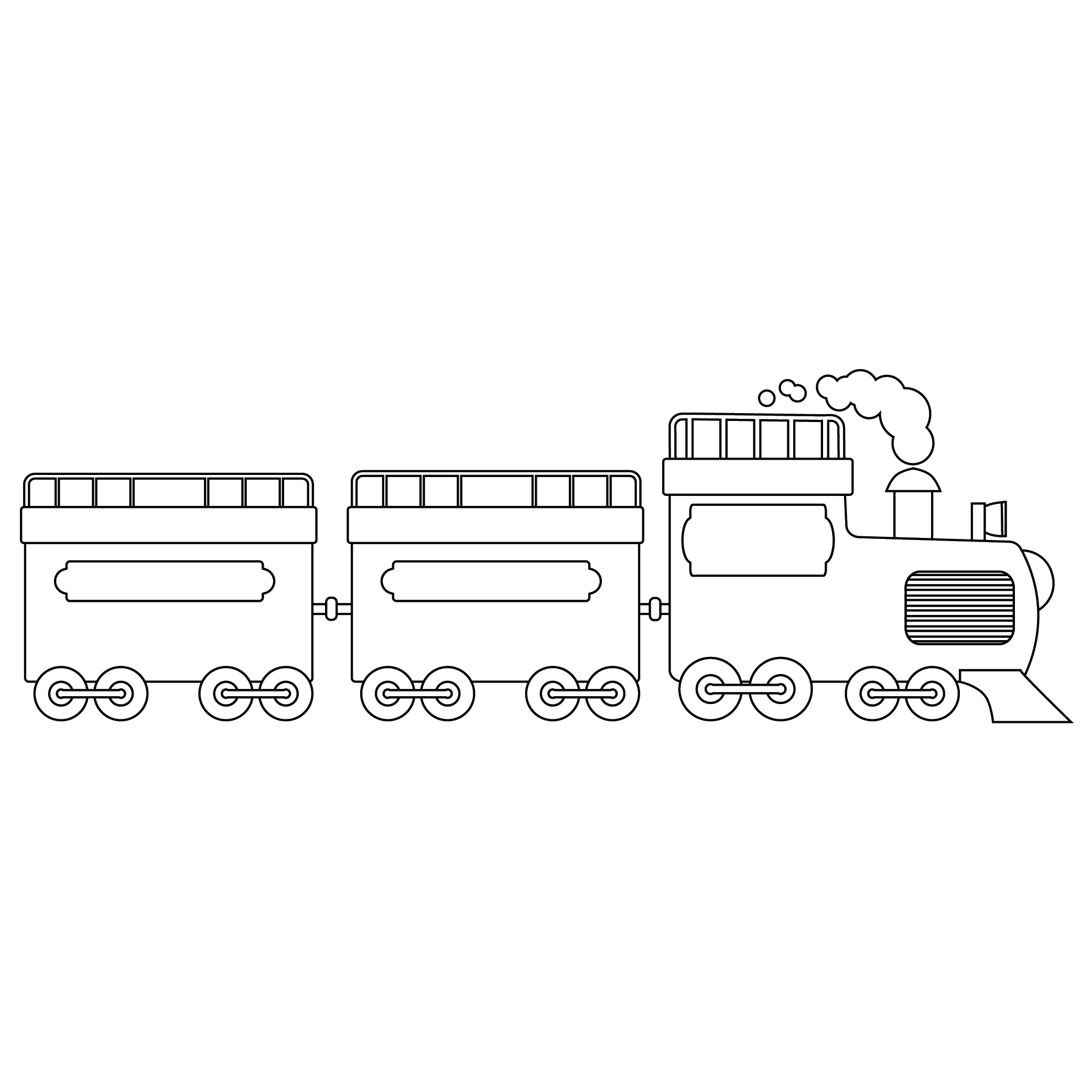 How to Draw A Train Step by Step Step  10