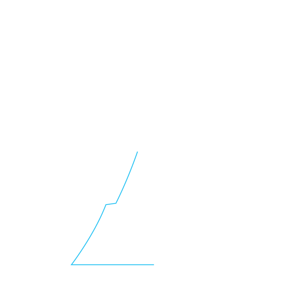 How to Draw A Volcano Step by Step Step  1