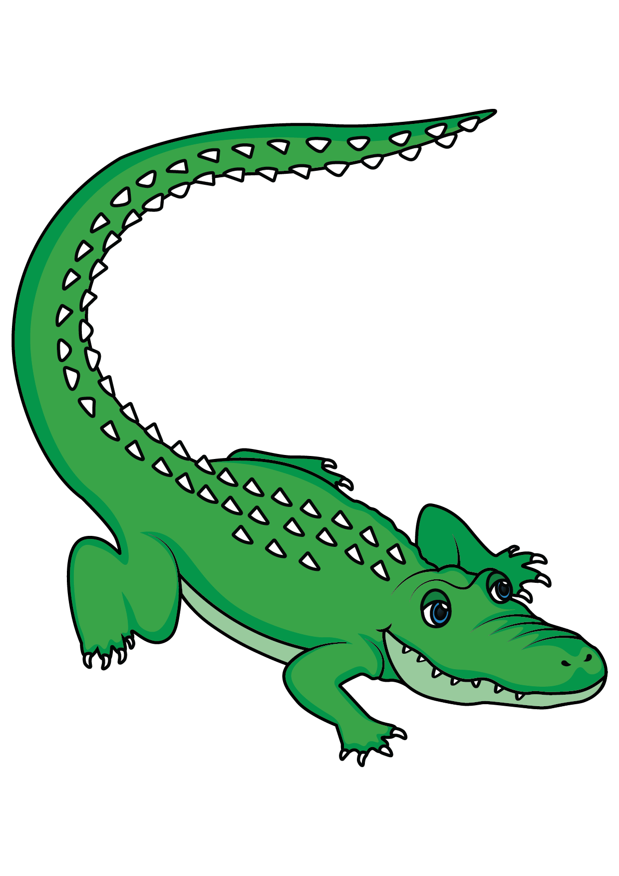 How to Draw An Alligator Step by Step Printable