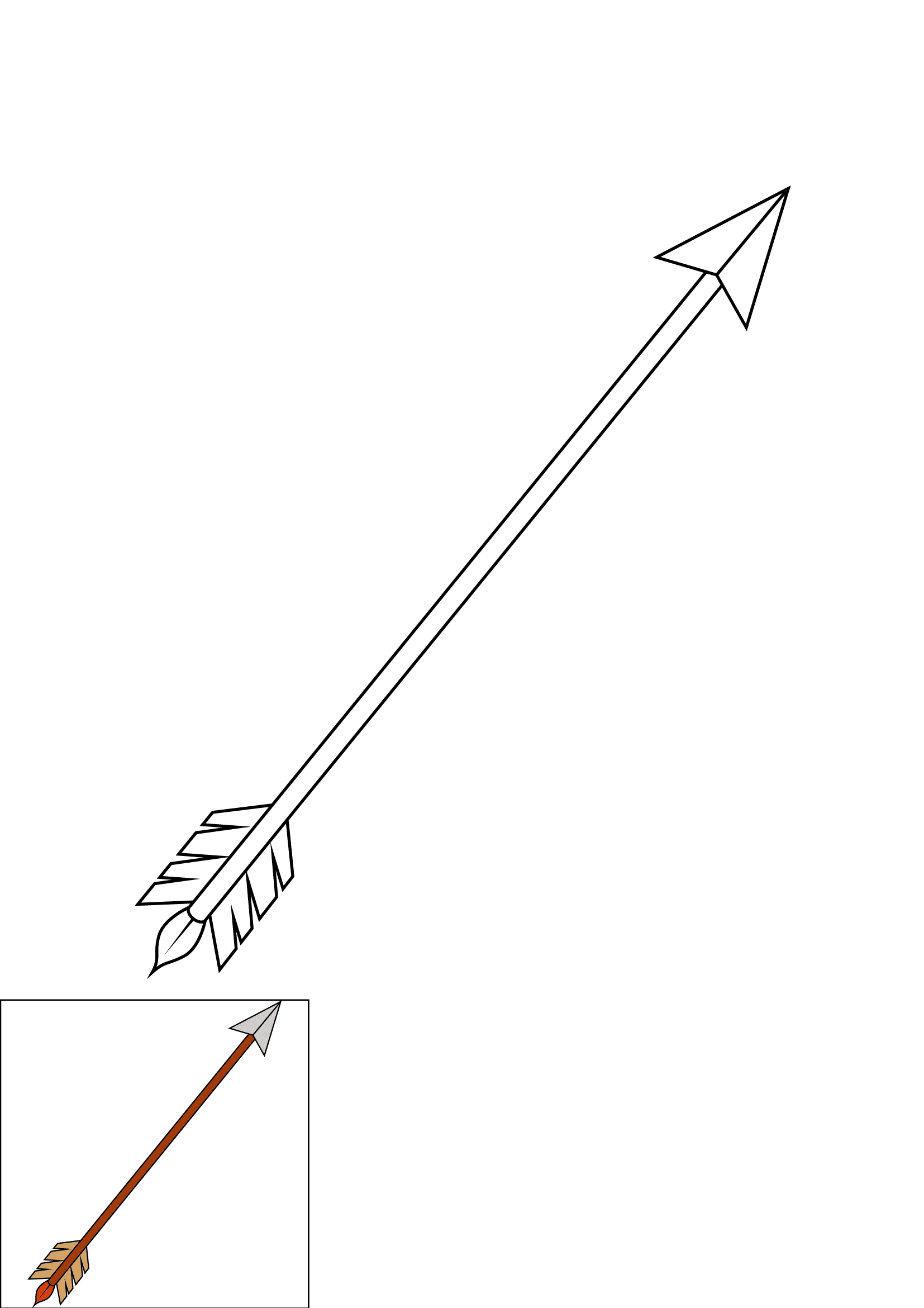 How to Draw An Arrow Step by Step Printable Color