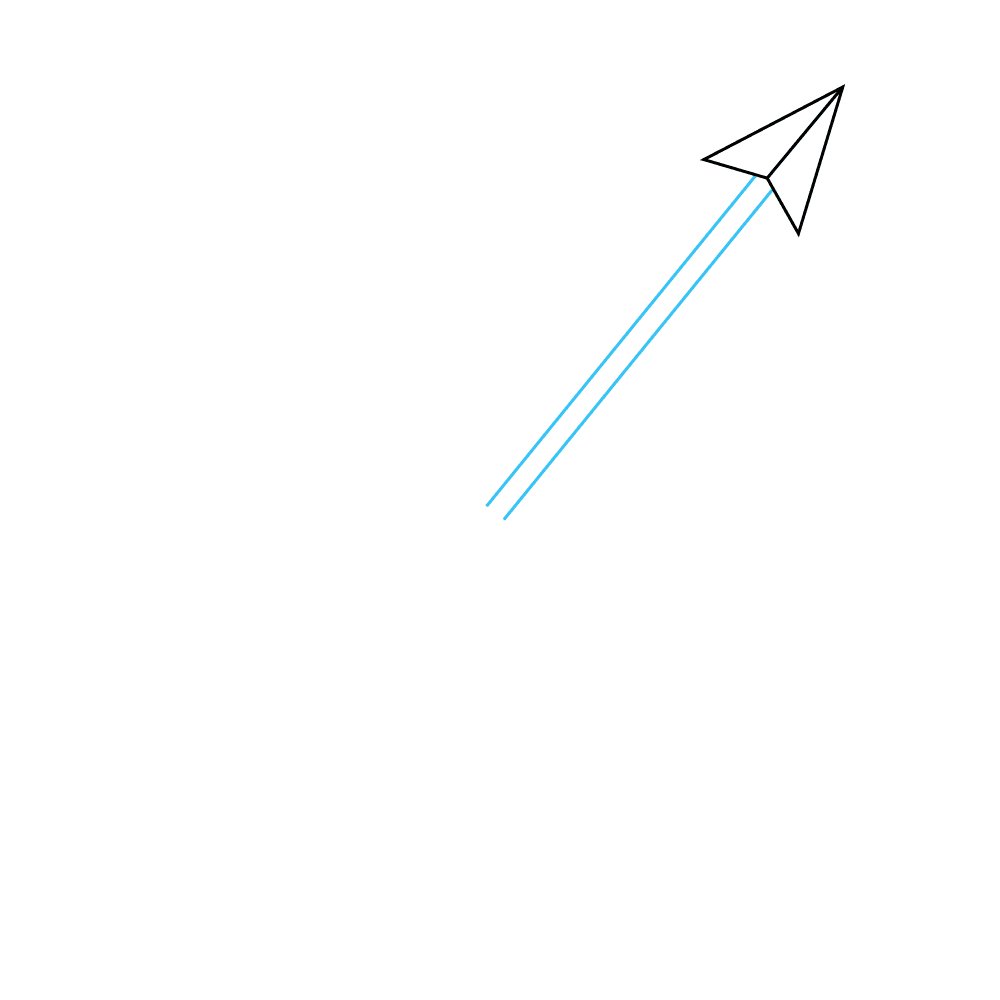 How to Draw An Arrow Step by Step Step  3