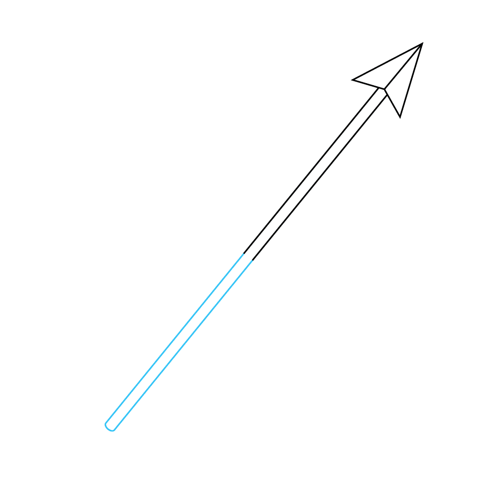 How to Draw An Arrow Step by Step Step  4