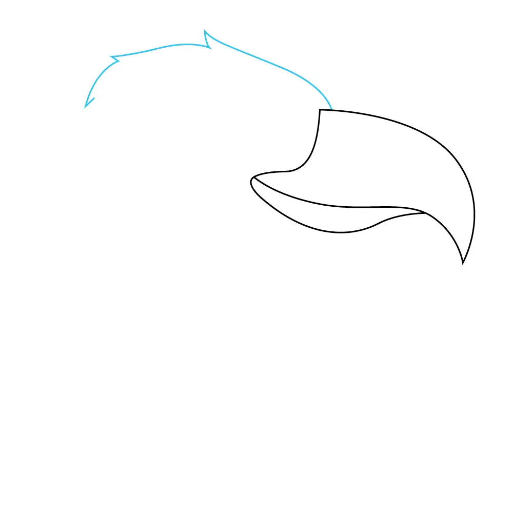 How to Draw An Eagle Head Step by Step Step  4