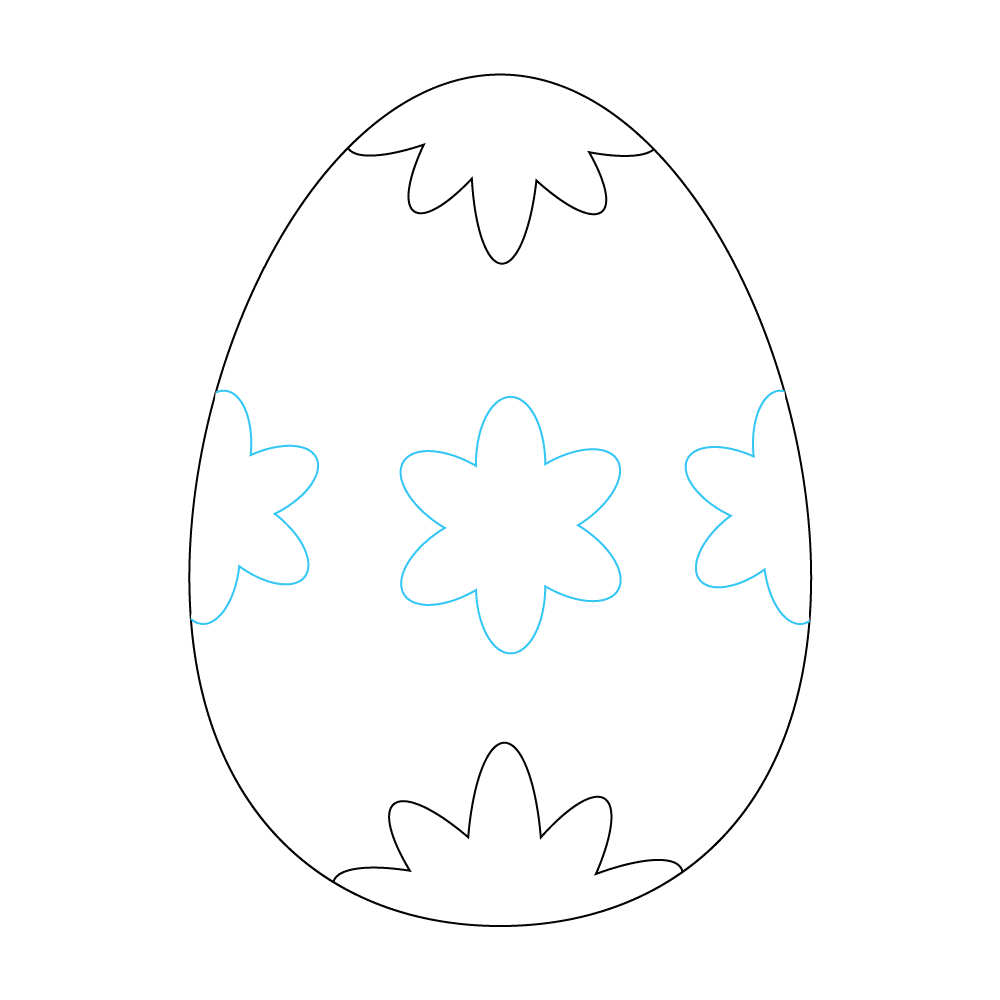 How to Draw An Easter Egg Step by Step Step  3