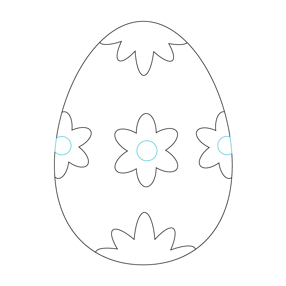 How to Draw An Easter Egg Step by Step Step  4