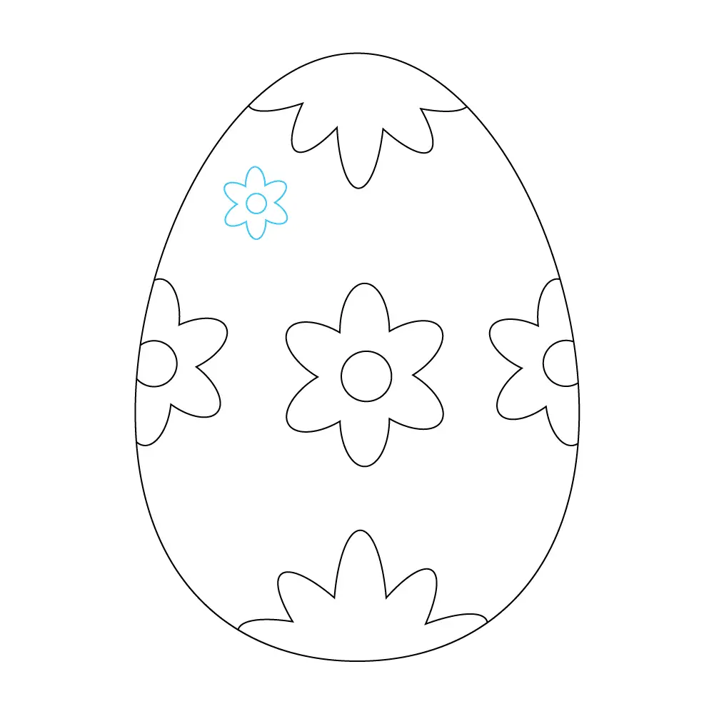 How to Draw An Easter Egg Step by Step Step  5