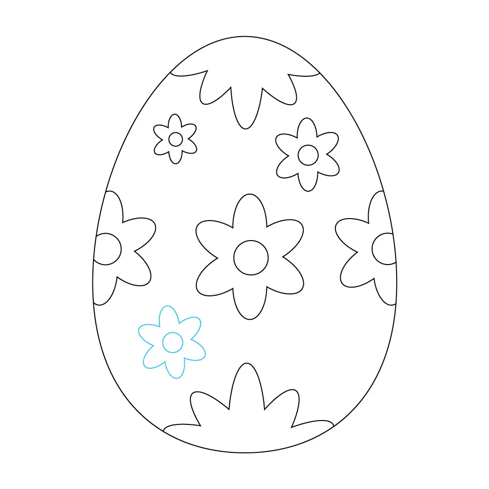 How to Draw An Easter Egg Step by Step Step  7