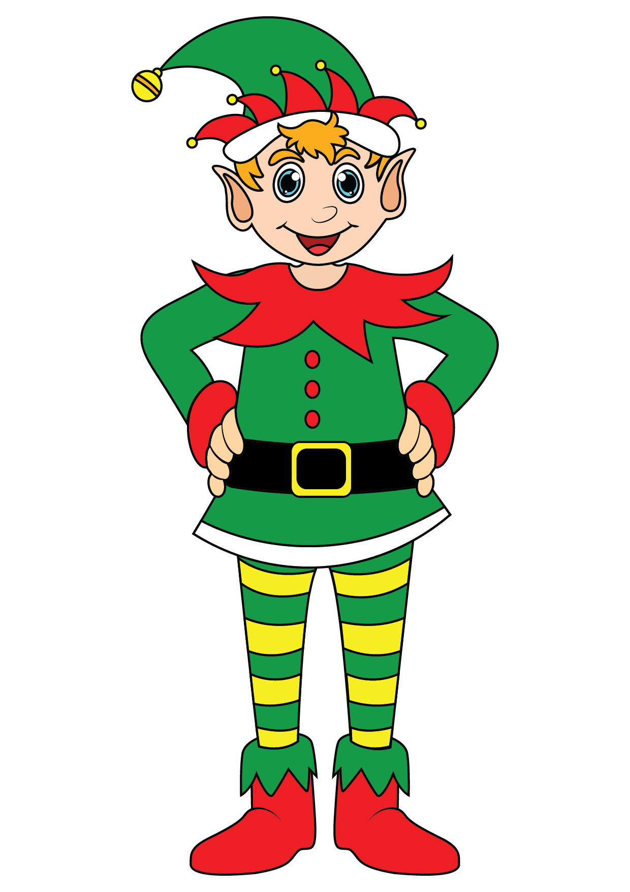 How to Draw An Elf Step by Step Printable