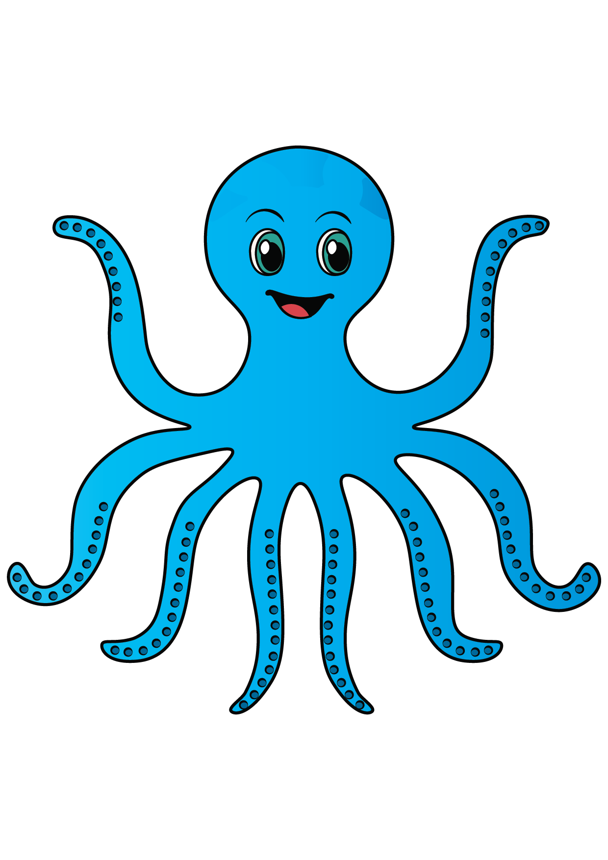 How to Draw An Octopus Step by Step Printable