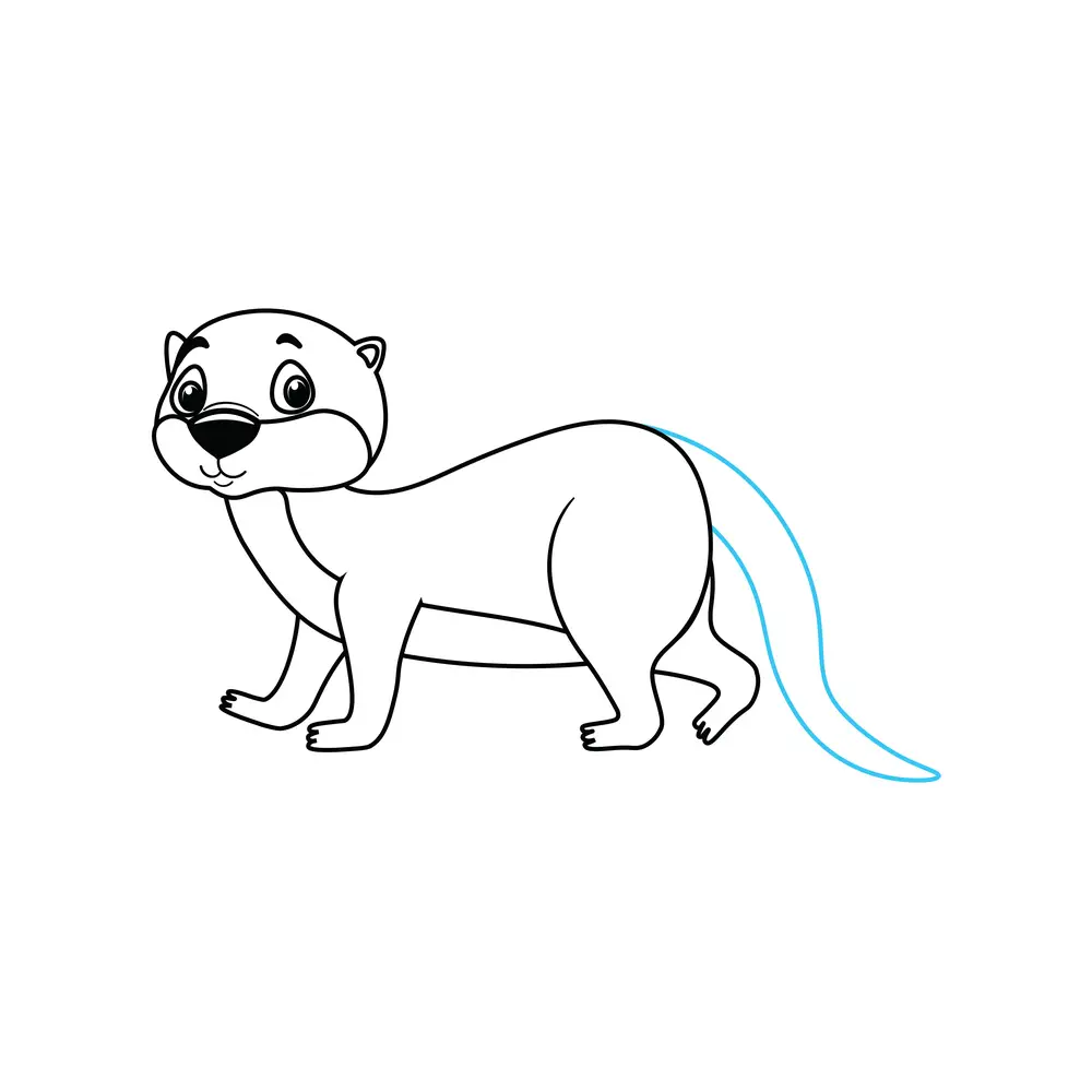 How to Draw An Otter Step by Step Step  8