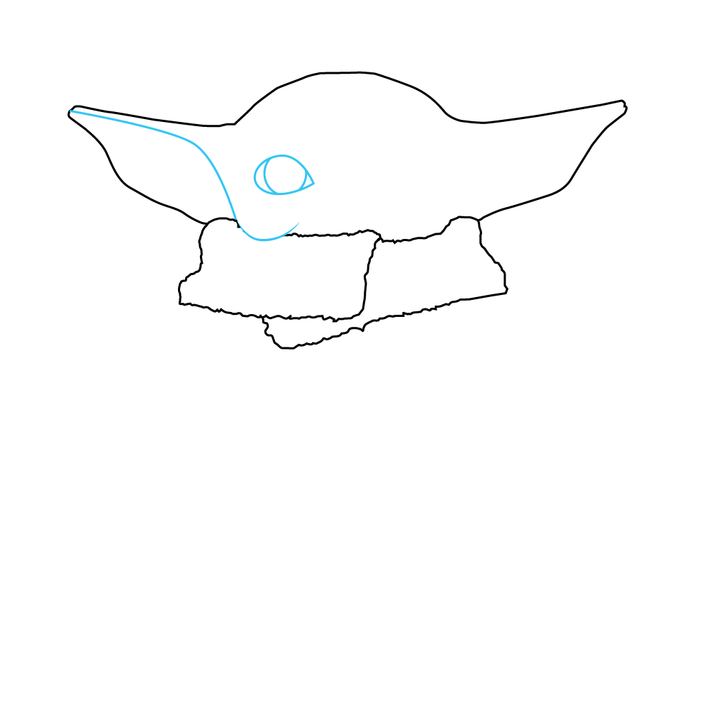 How To Draw Baby Yoda Step By Step How To Draw Baby Yoda Step By Step