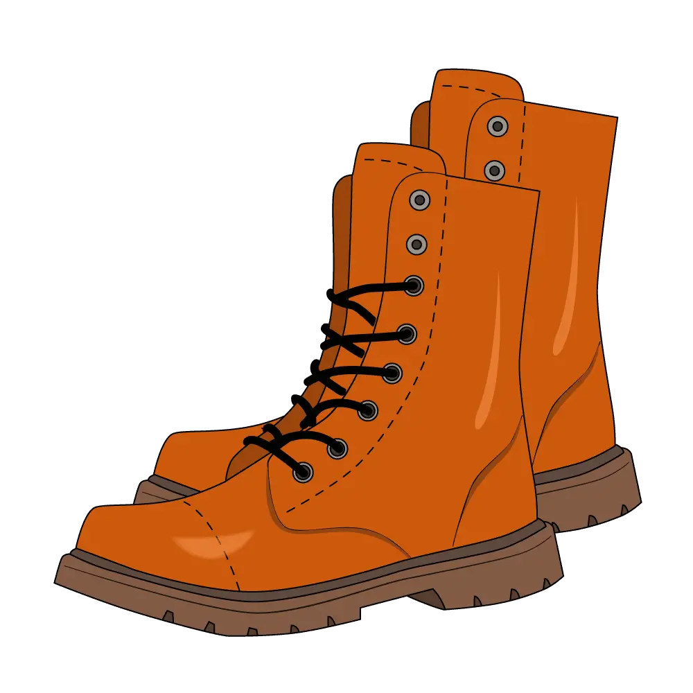 How to Draw Boots Step by Step Thumbnail