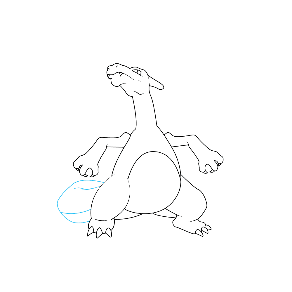 How to Draw Charizard Step by Step