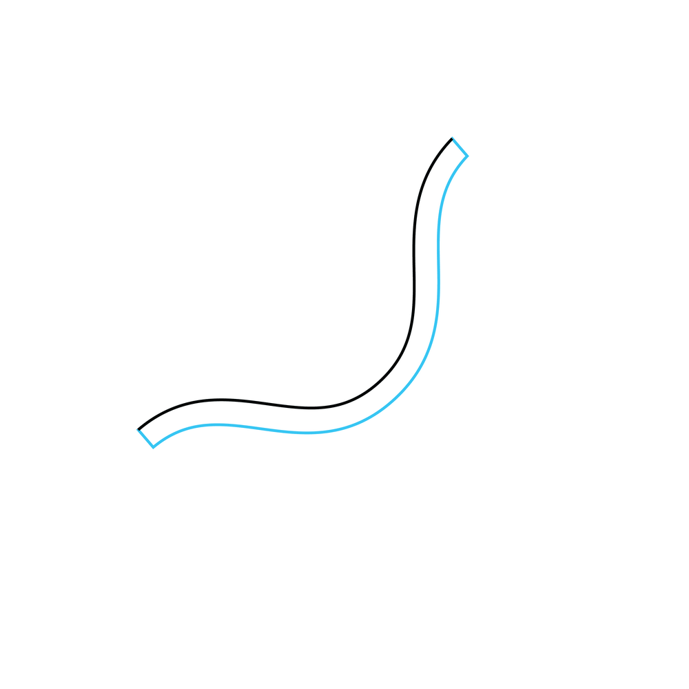 How to Draw Dna Step by Step Step  2