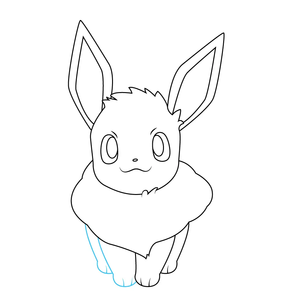How to Draw Eevee Step by Step Step  7