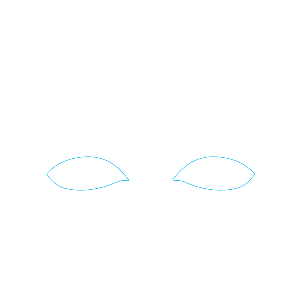 How to Draw Eyes Step by Step Step  1