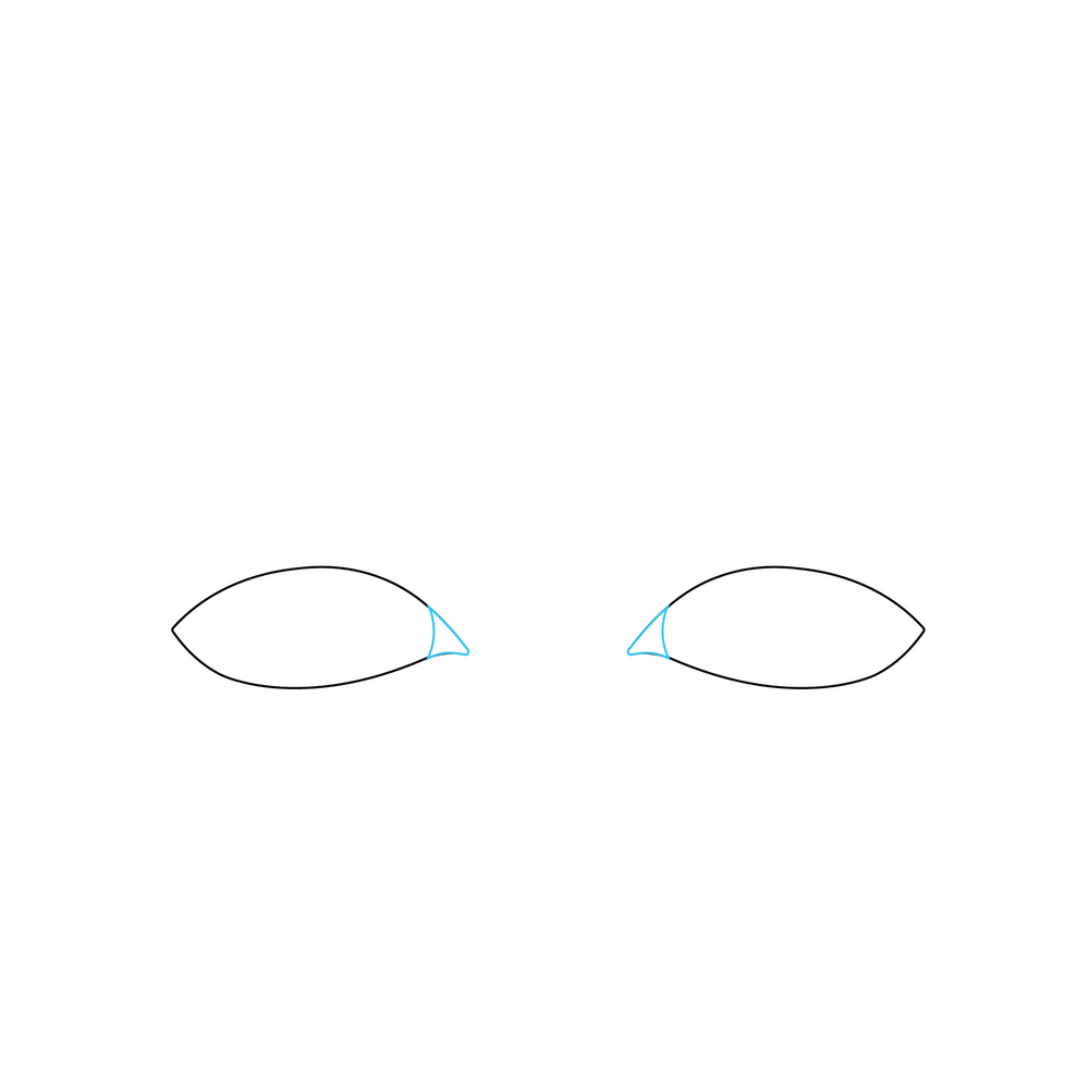 How to Draw Eyes Step by Step Step  2