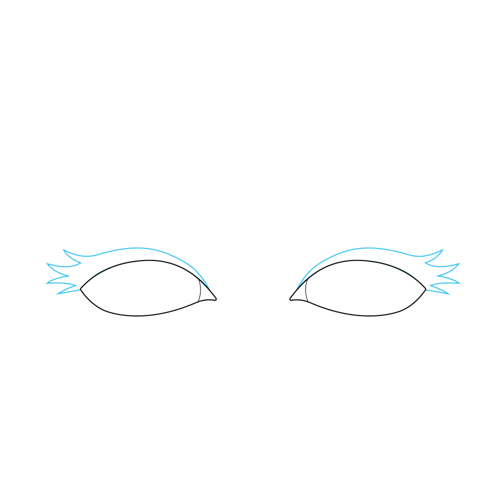How to Draw Eyes Step by Step Step  3
