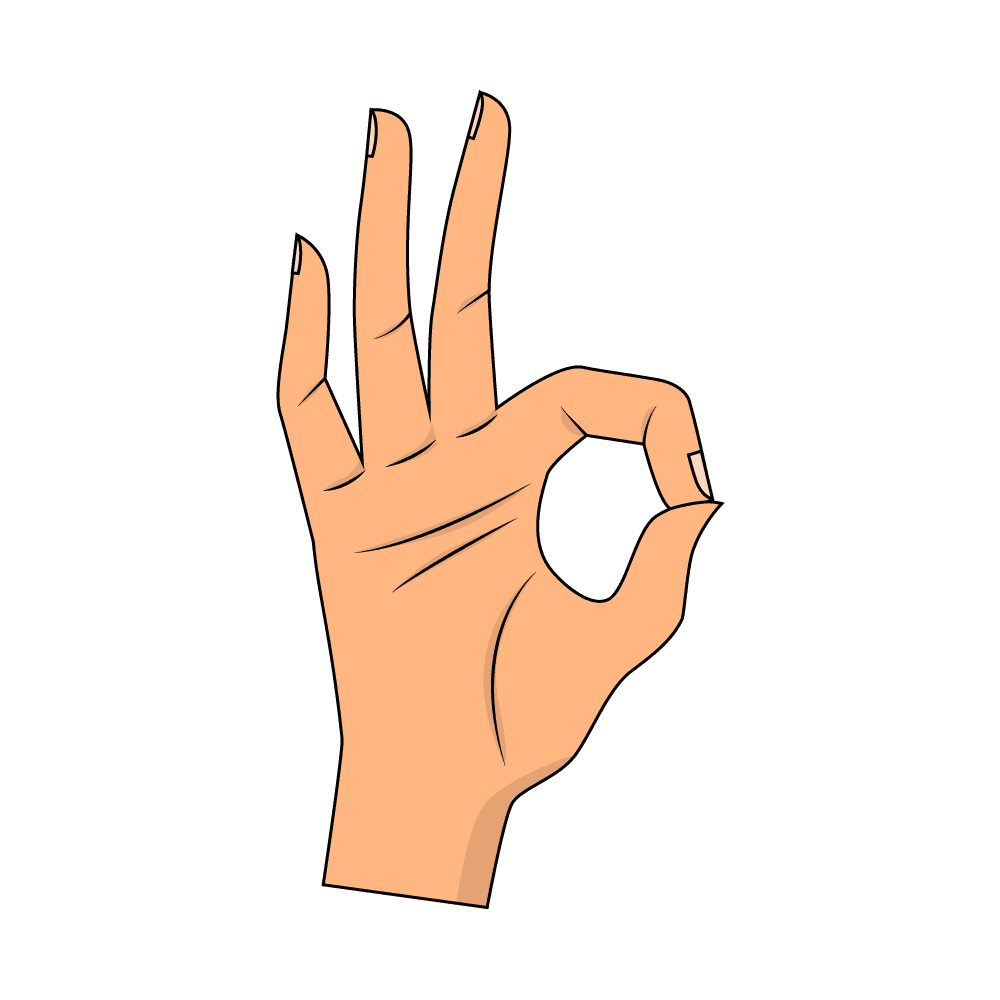 How to Draw Fingers Step by Step Step  11