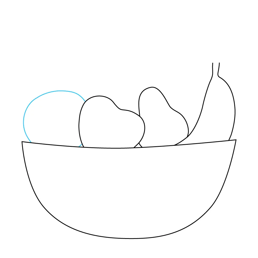How to Draw Fruits Step by Step Step  5