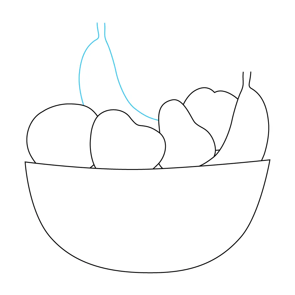 How to Draw Fruits Step by Step Step  7