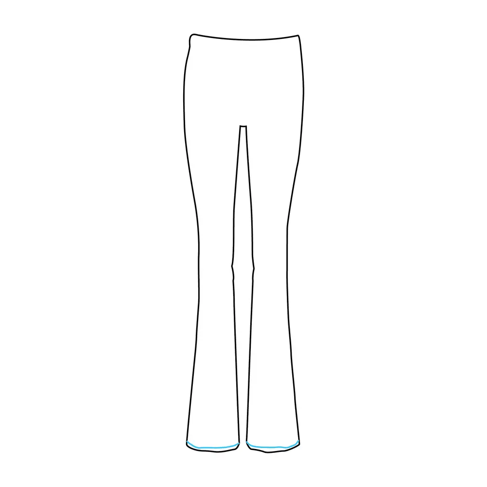 How to Draw Jeans Step by Step Step  4