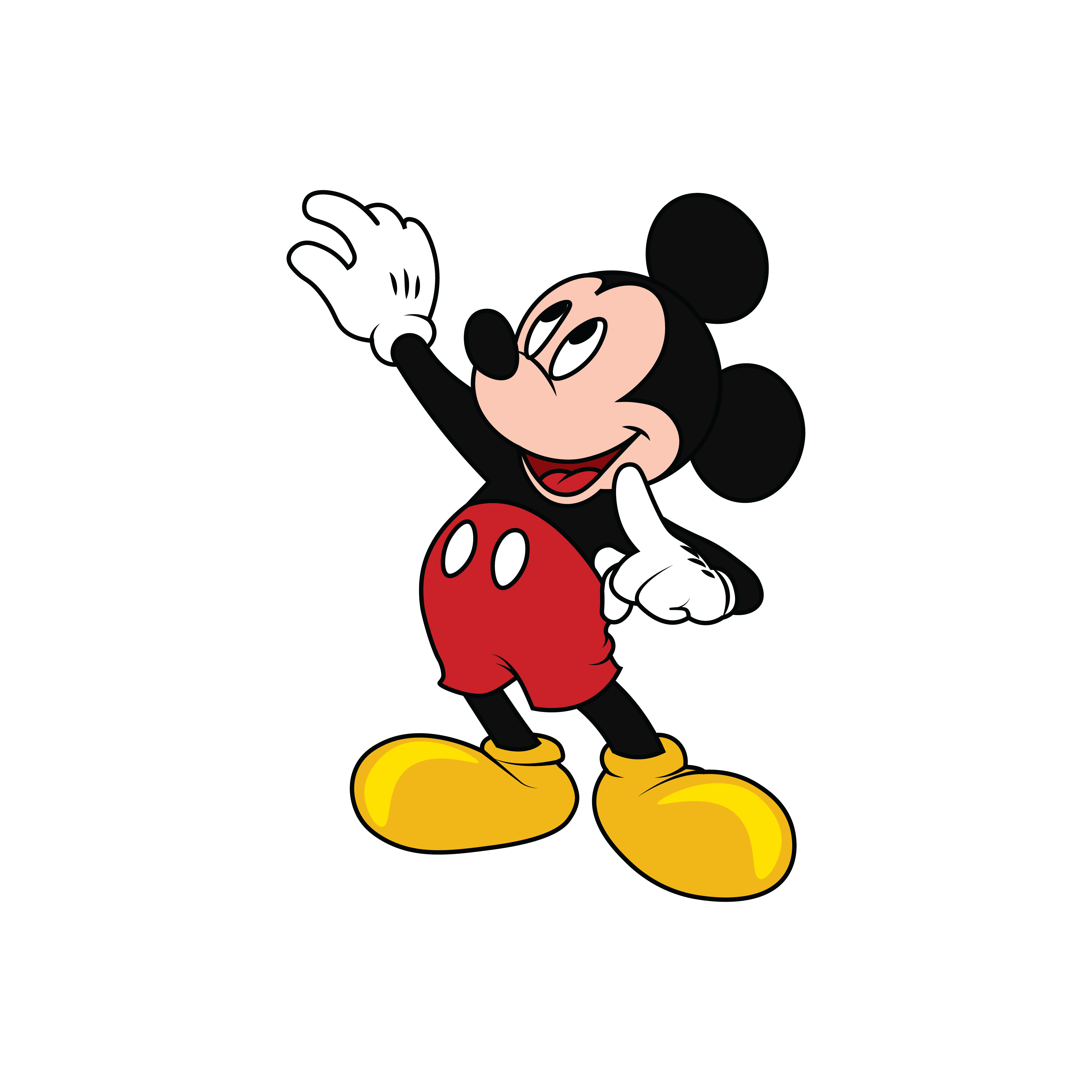 How to Draw Mickey Mouse Step by Step Thumbnail