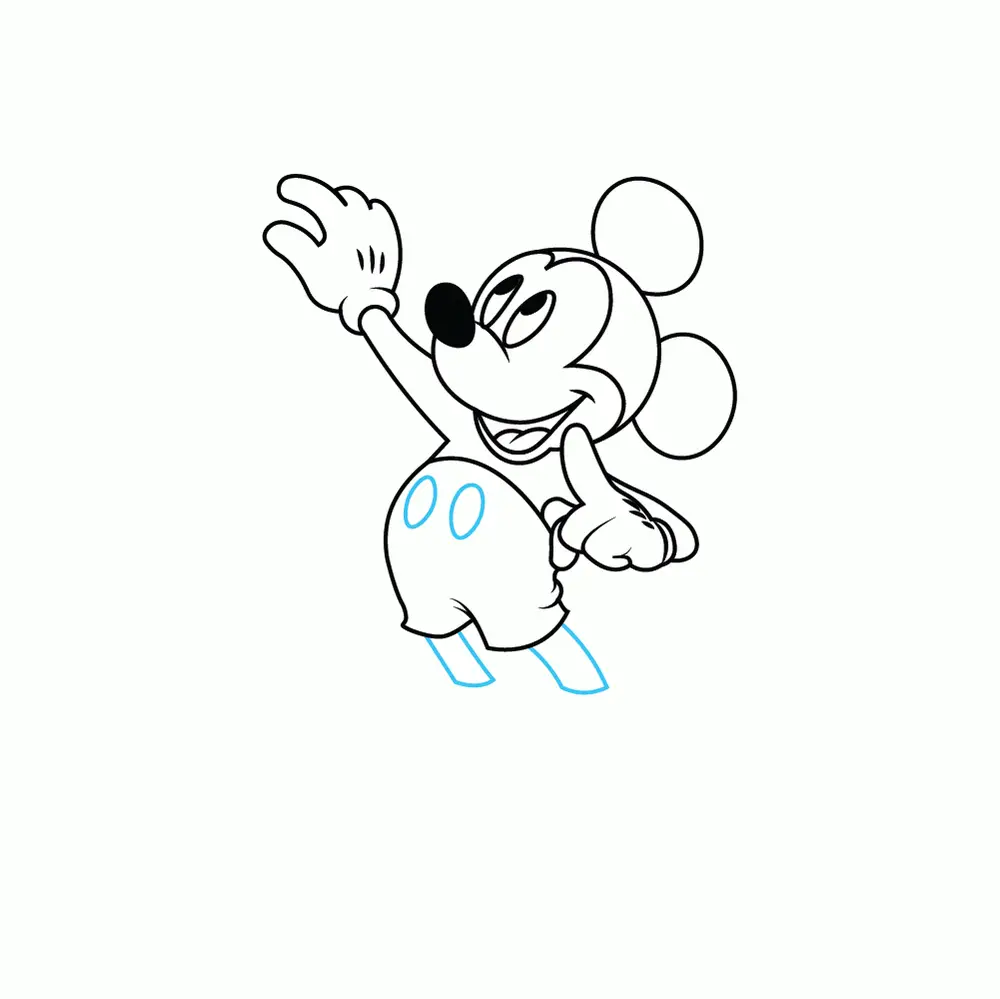 How to Draw Mickey Mouse Step by Step