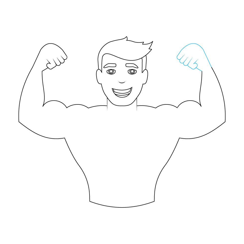 How to Draw Muscles Step by Step Step  7