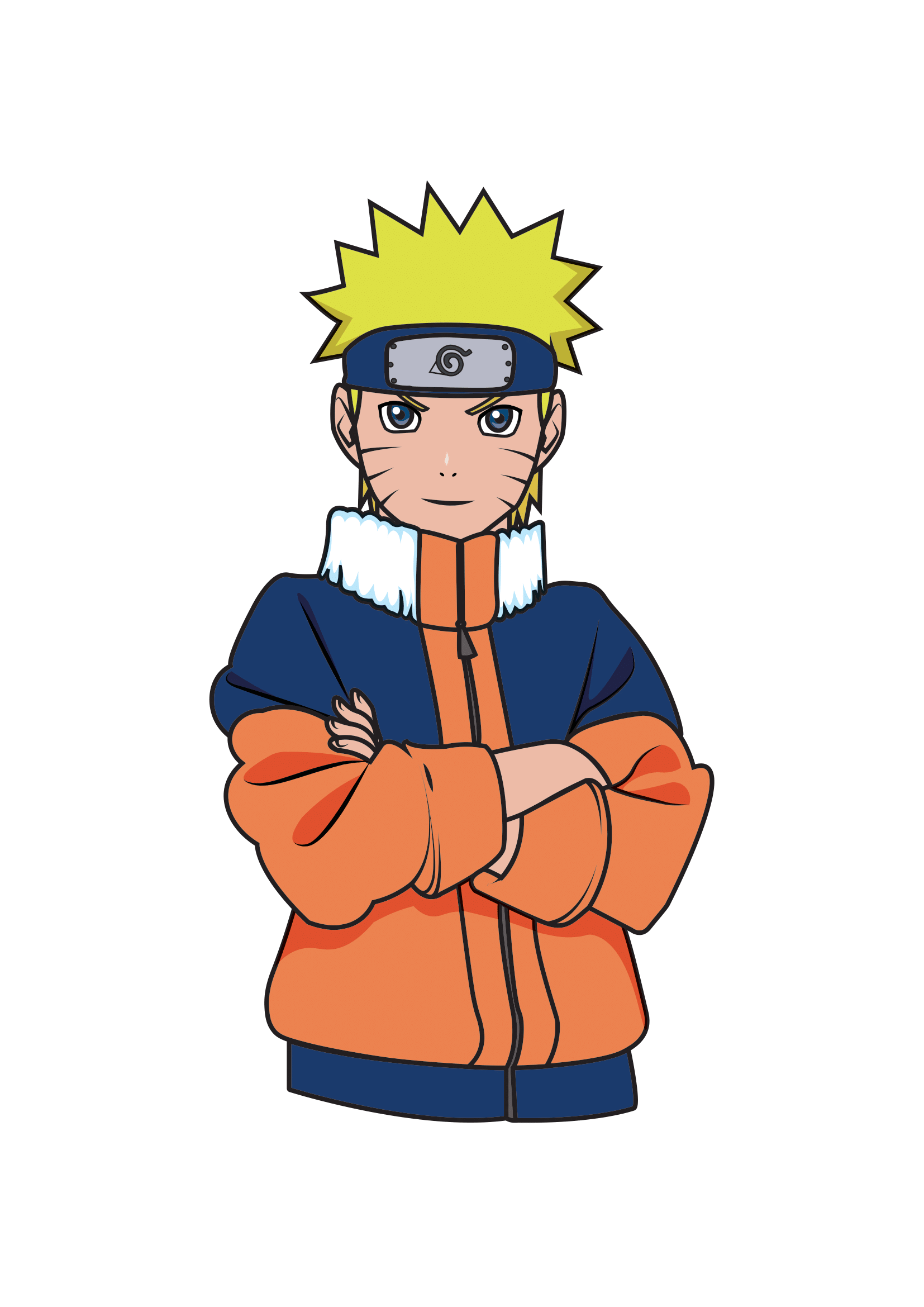 How to Draw Naruto Step by Step Printable