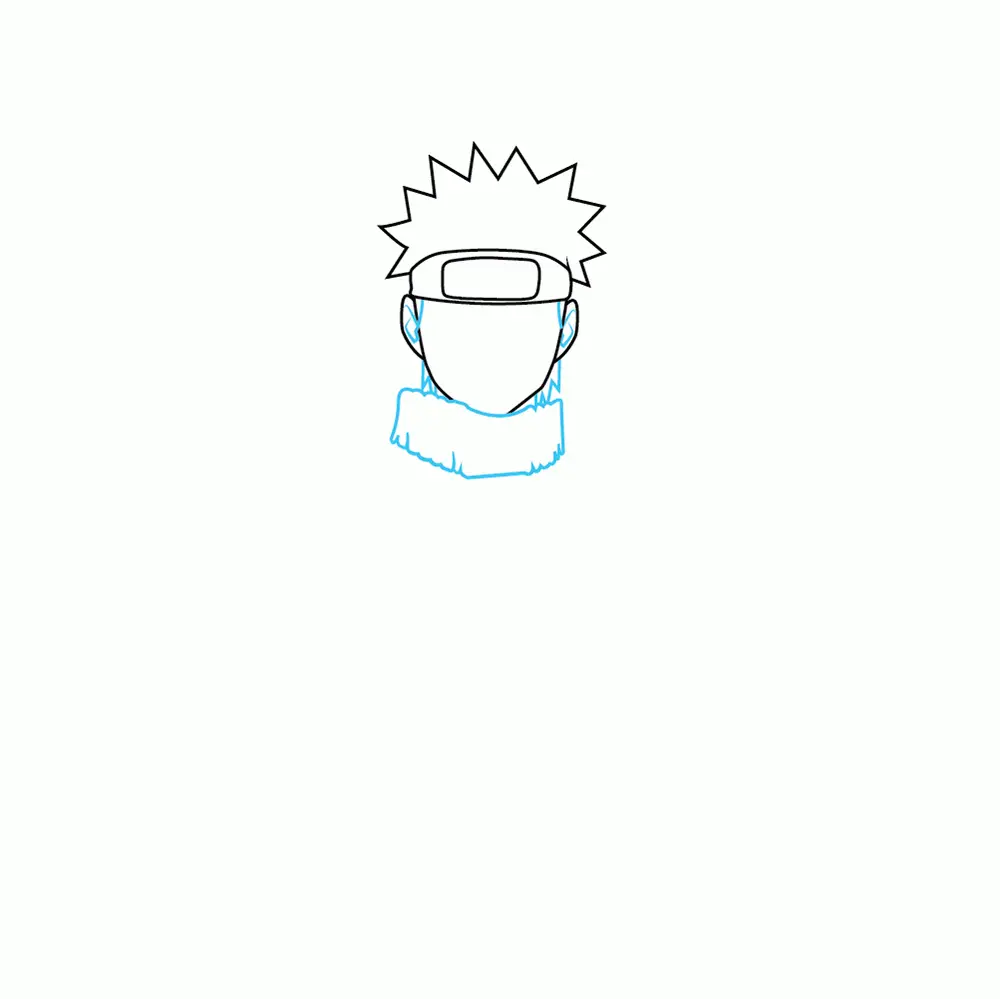 How to Draw Naruto Step by Step Step  3