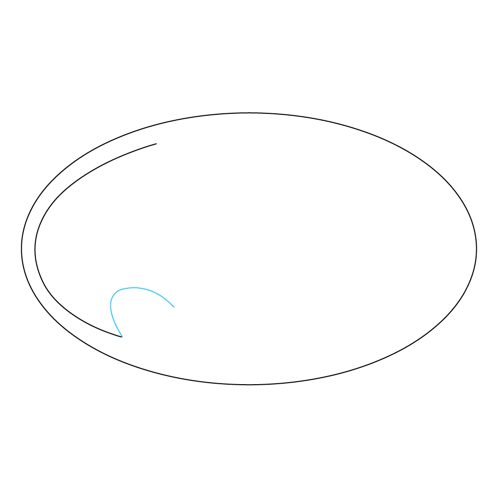 How to Draw The Batman Logo Step by Step Step  3