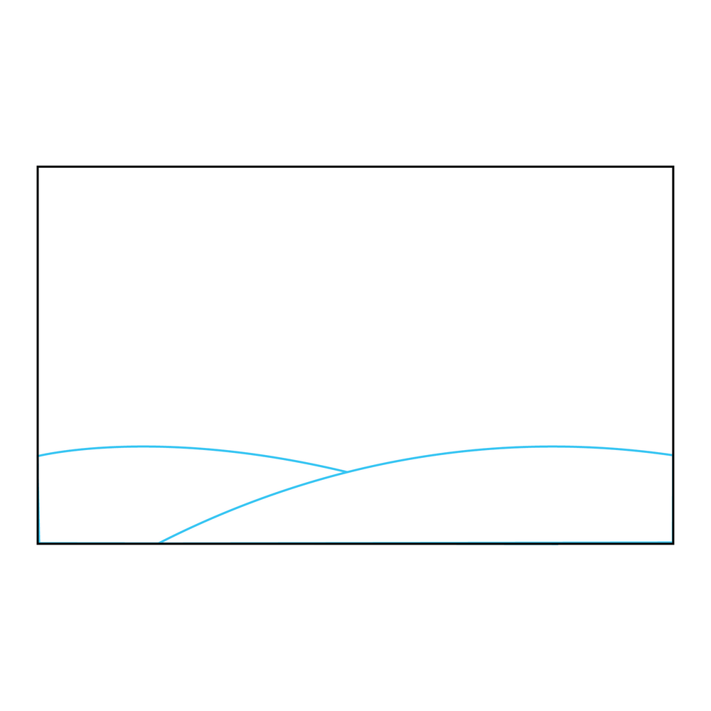 How to Draw The Mountains Step by Step Step  2