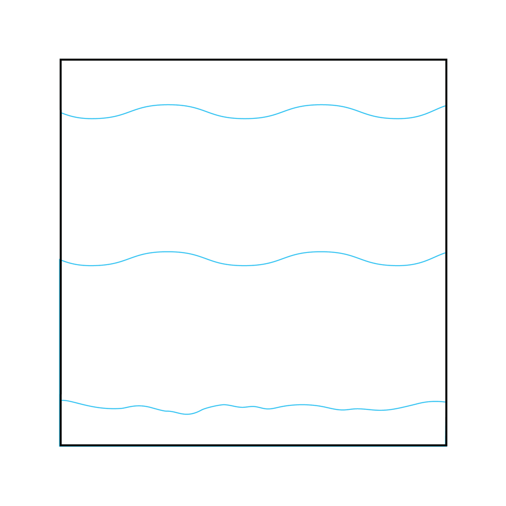 How to Draw The Ocean Step by Step Step  2