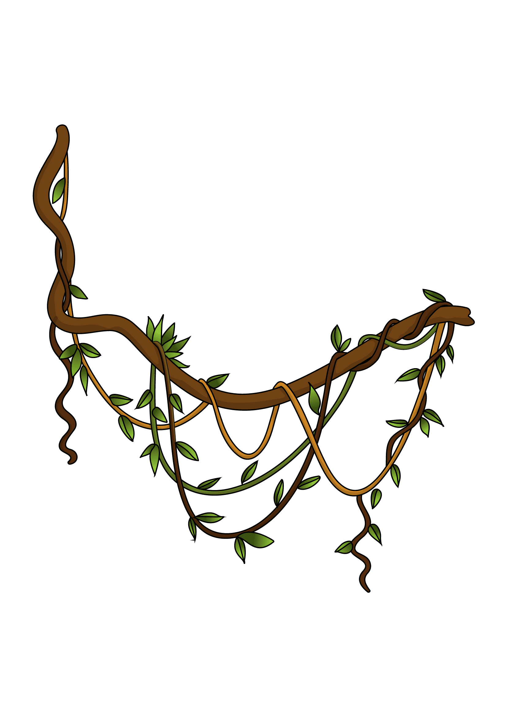 How to Draw Vines Step by Step Printable