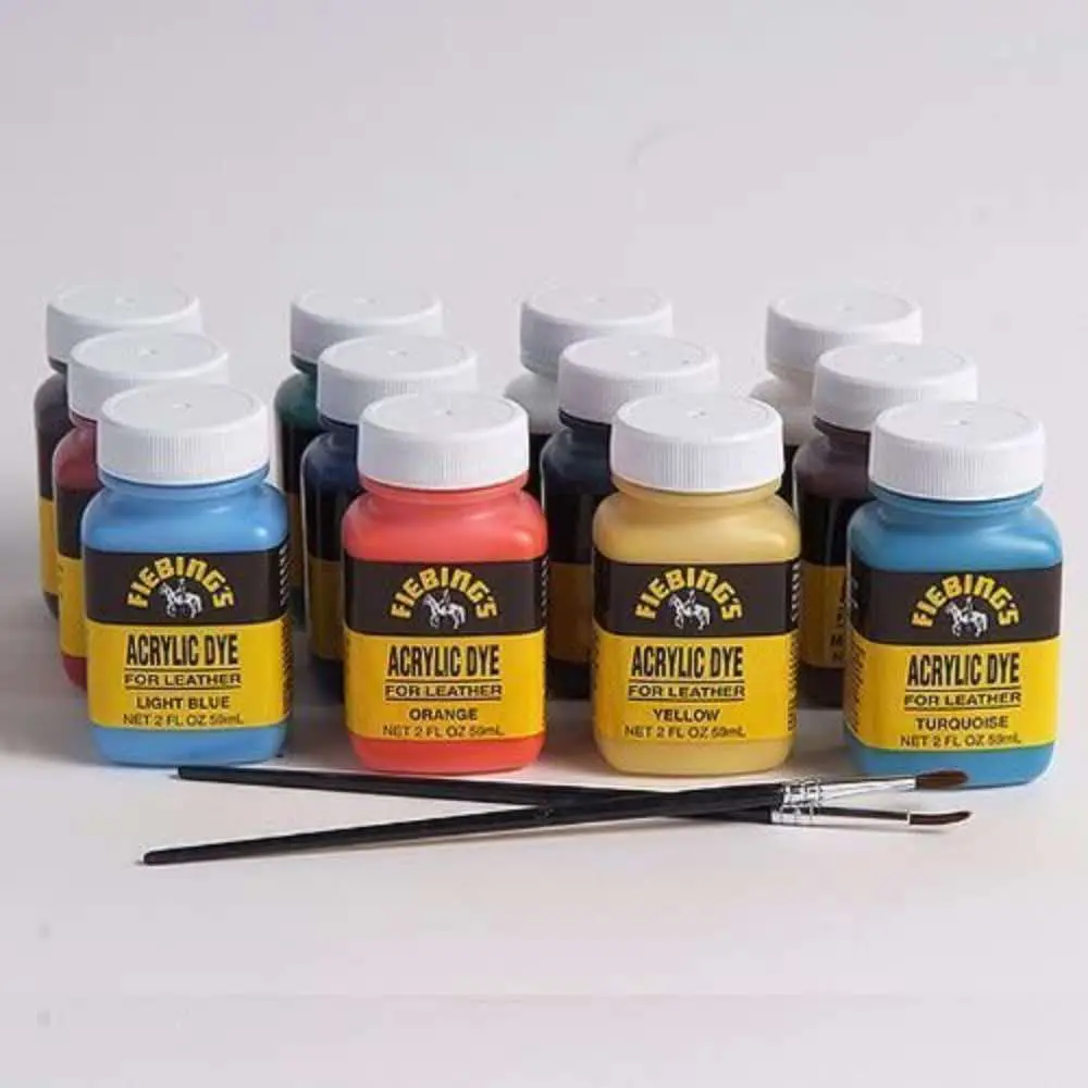 Fiebing's Acrylic Leather Dye Pack