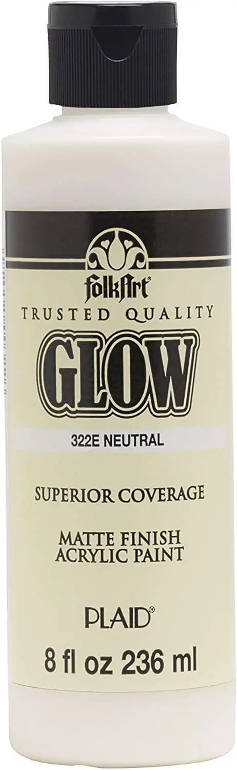 FolkArt Glow-in-the-Dark Paint (Neutral)