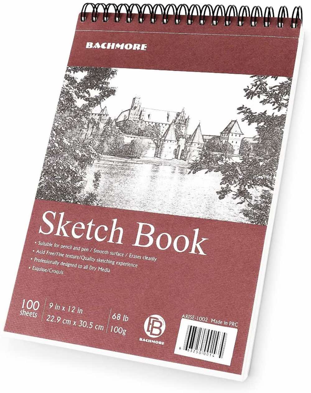 Bachmore Sketchpad (100 Sheets)