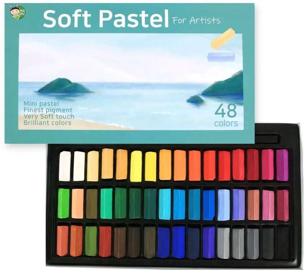 Ha Shi Set of 48 Soft Pastels