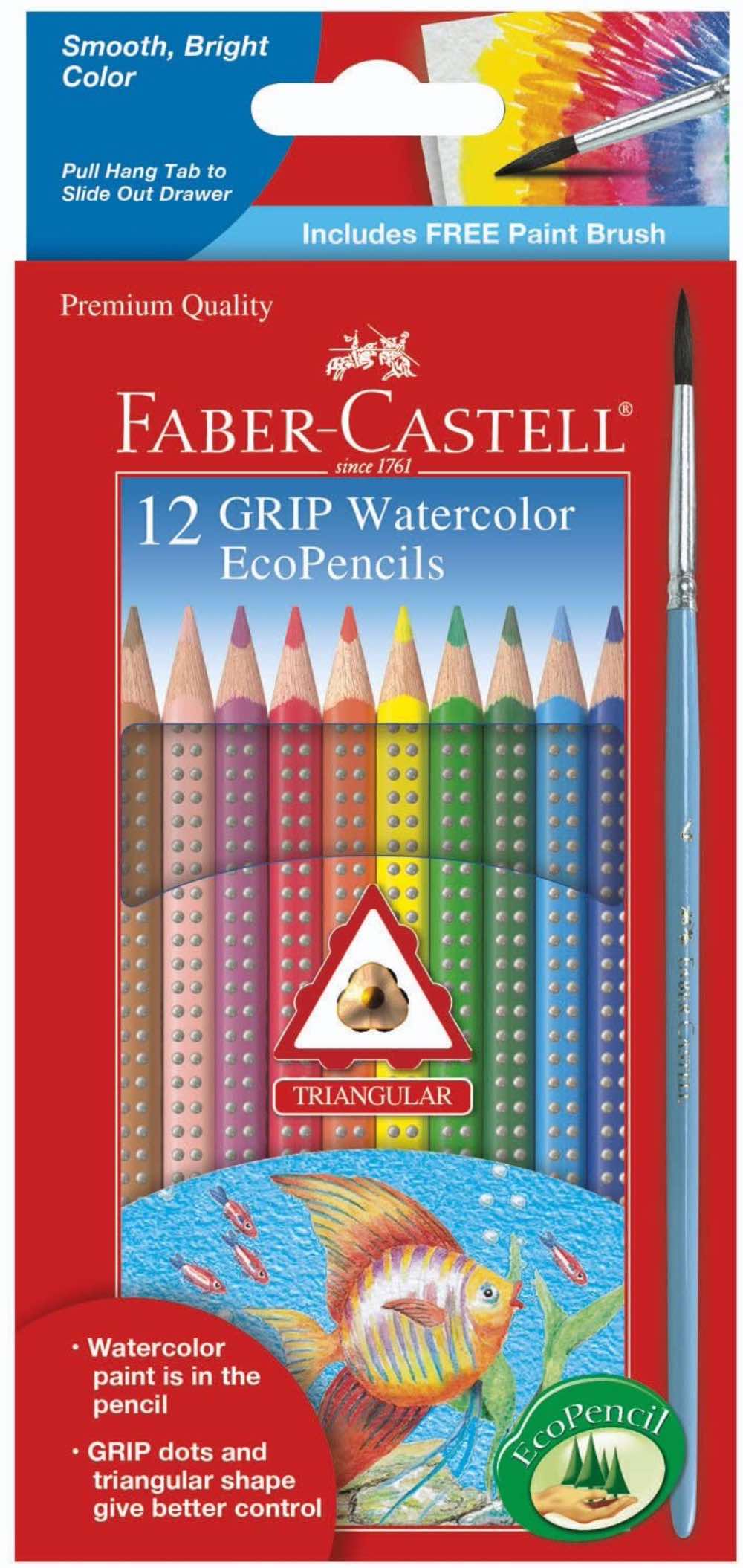 Faber-Castell Grip Watercolor EcoPencils