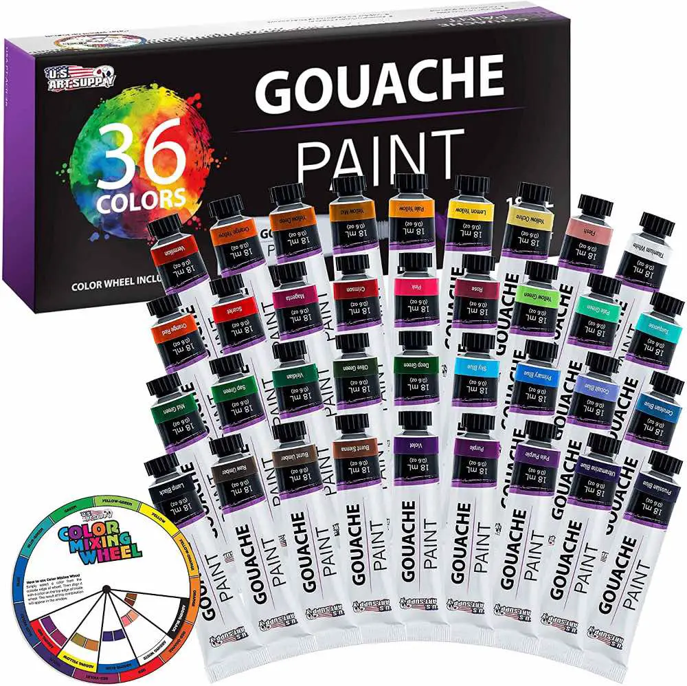 Art Supply Professional Color Gouache