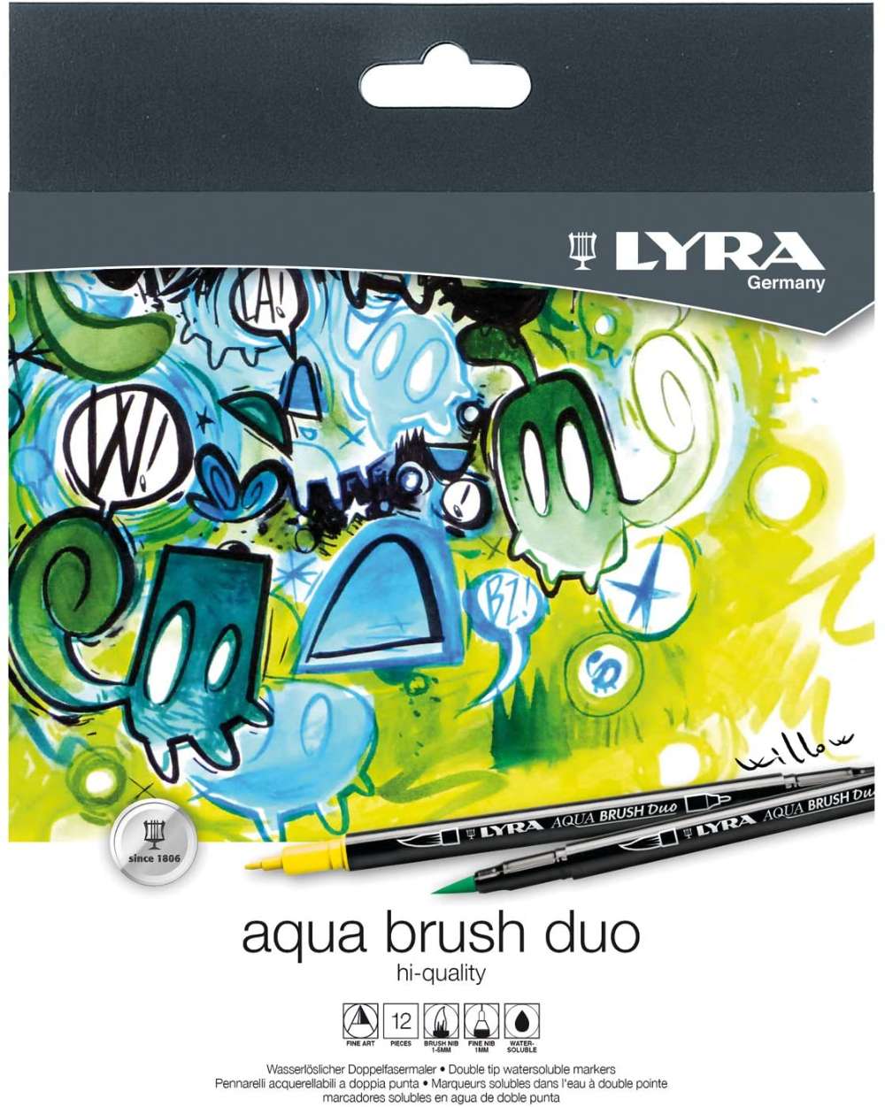 Lyra Aqua Brush Duo Pens