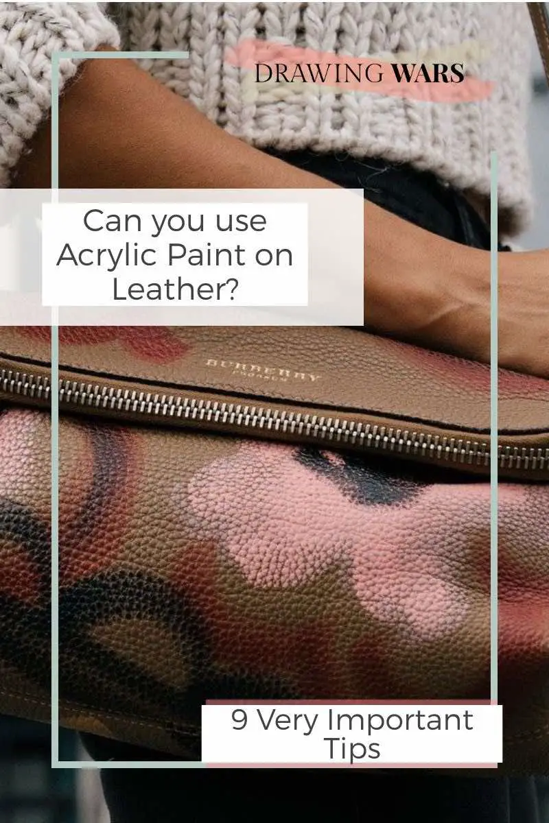 Can you use Acrylic Paint on Leather? 9 Very Important Tips Thumbnail