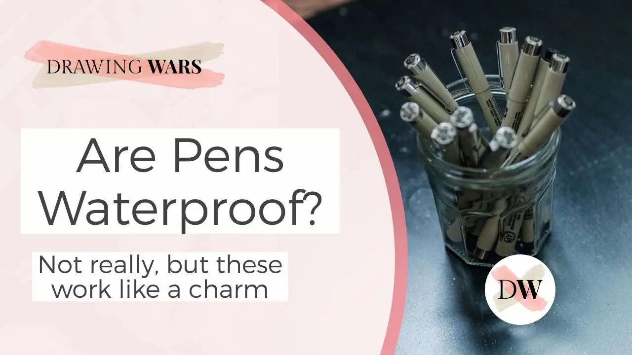 Are Pens Waterproof? Not really, but these work like a charm Thumbnail