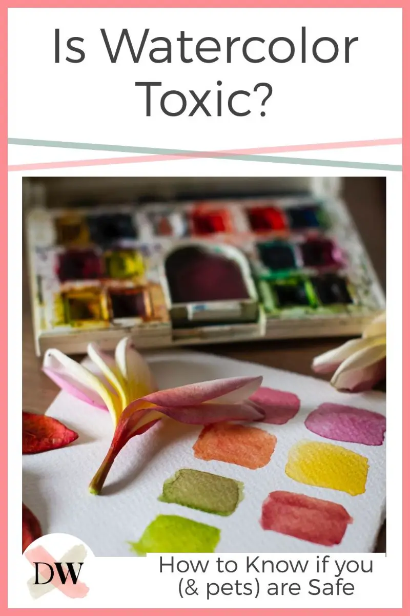 Is Watercolor Toxic? How to Know if you (& pets) are Safe Thumbnail