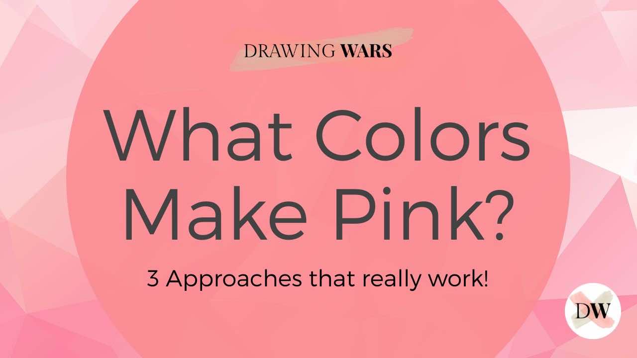 What Colors Make Pink? 3 Approaches that really work! Thumbnail