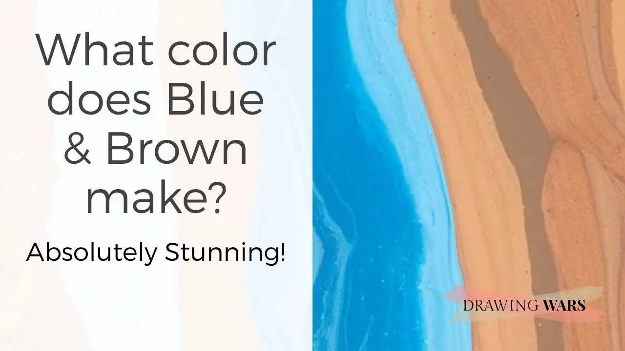 What color does Blue & Brown make? Absolutely Stunning! Thumbnail