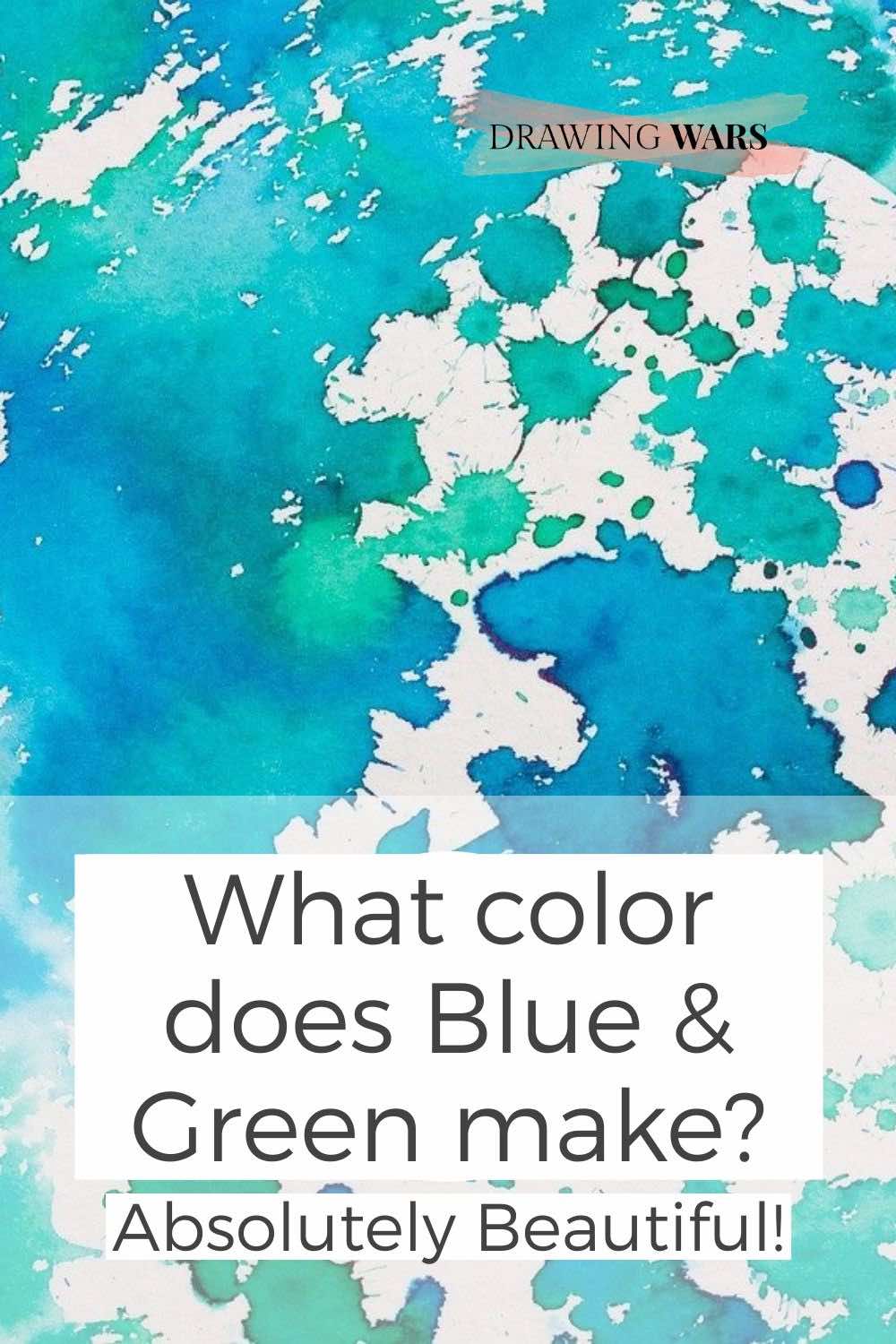What color does Blue & Green make? Absolutely Beautiful! Thumbnail